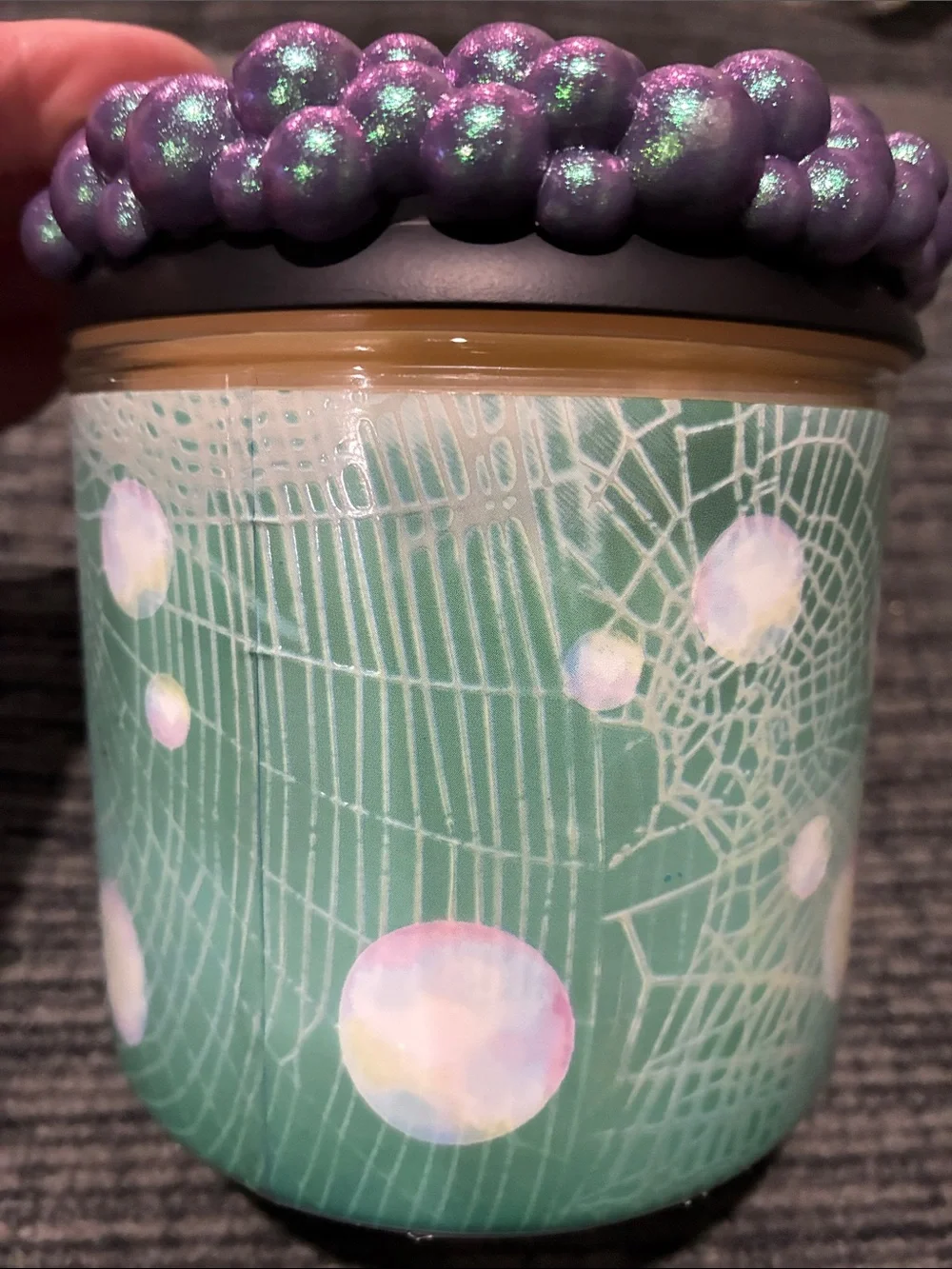 NEW Bath & Body Works Candy Apple Cauldron Scented Candle - 3 Wick Candle
